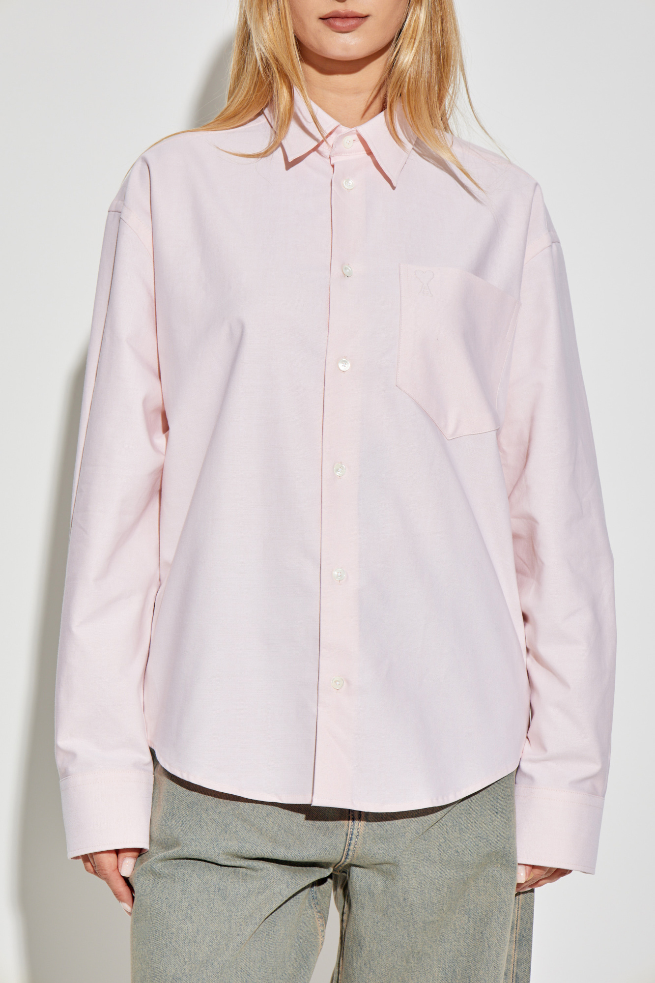 Ami Alexandre Mattiussi Shirt with logo | Men's Clothing